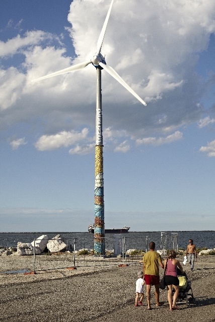 kleine Windkraftanlagen mit 10kW, 20kW, 30kW Windr&auml;der, Windenergieanlage